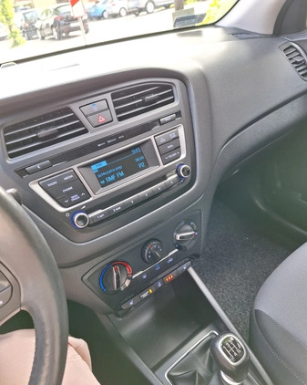 Hyundai i20 cena 42000 przebieg: 103600, rok produkcji 2018 z Tyszowce małe 29